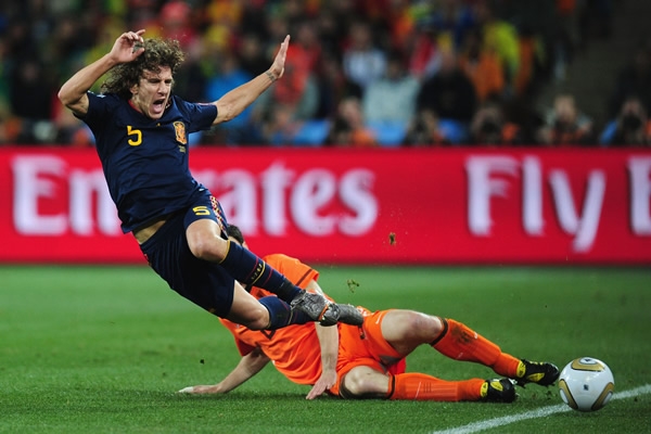 Fuerte entrada sobre Puyol.