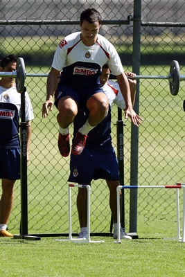 Galindo se prepara al cien por ciento.