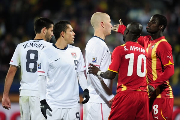 Ghana sacó a Estados Unidos del Mundial