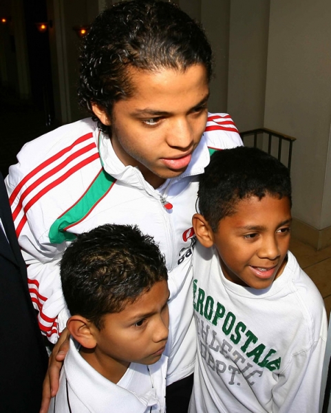 Giovanni podría convertirse en el ídolo de varios niños.