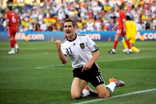 Gran celebración de Klose