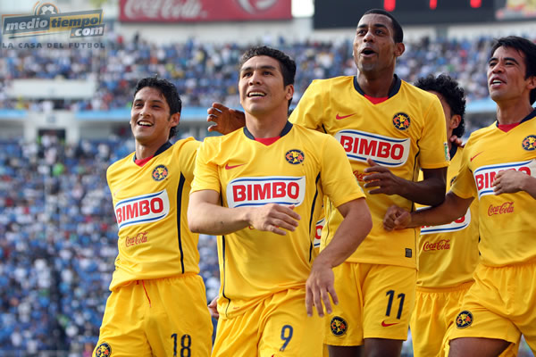 Gran partido de las Águilas del América.