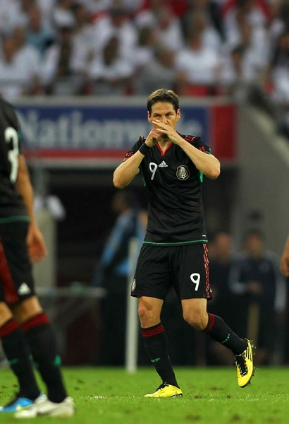 Guillermo Franco salió un poco lastimado