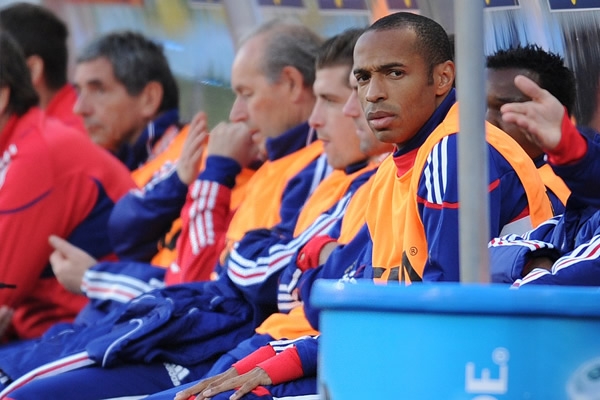 Henry por fin jugó en el Mundial