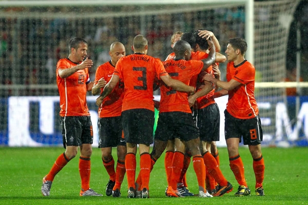 Holanda estuvo en todo momento arriba