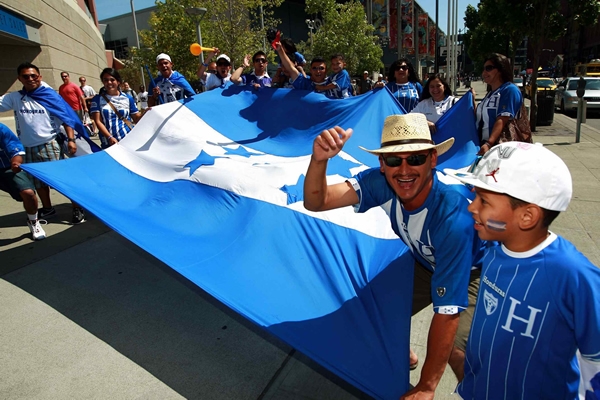 Honduras-Haití en la Copa Oro 2009
