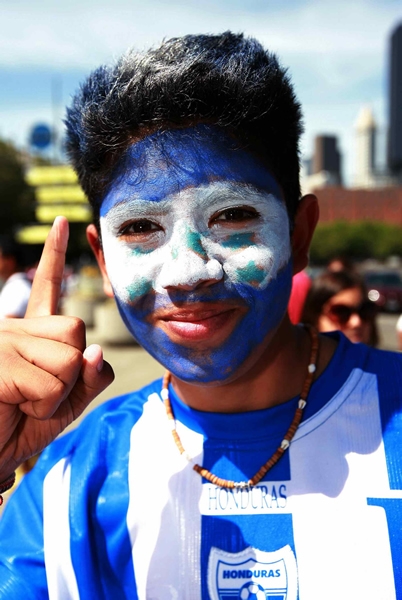 Honduras-Haití en la Copa Oro 2009