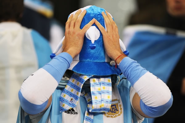 Humillante derrota argentina