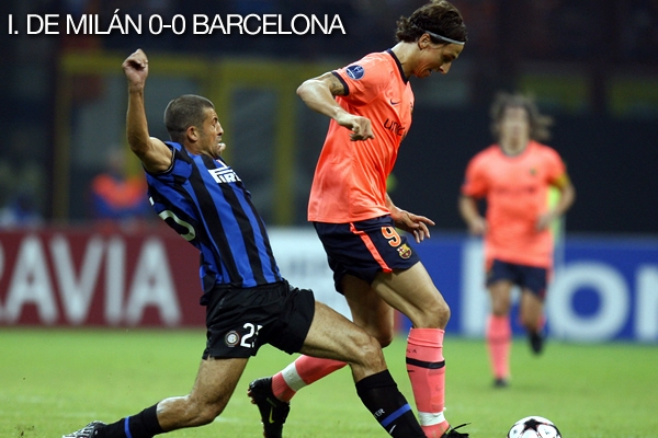Ibrahimovic siempre con el buen control.