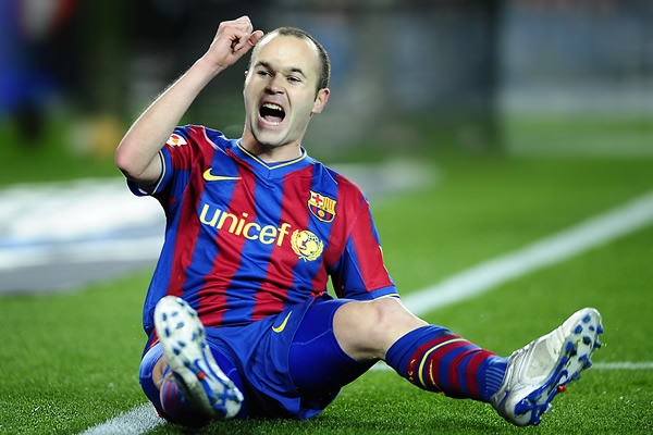 Iniesta volvió a ser el volante de grandes hechuras que conocemos.