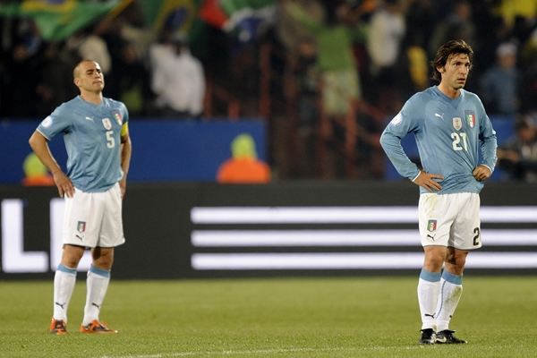 Italia quedó fuera de la Confederaciones