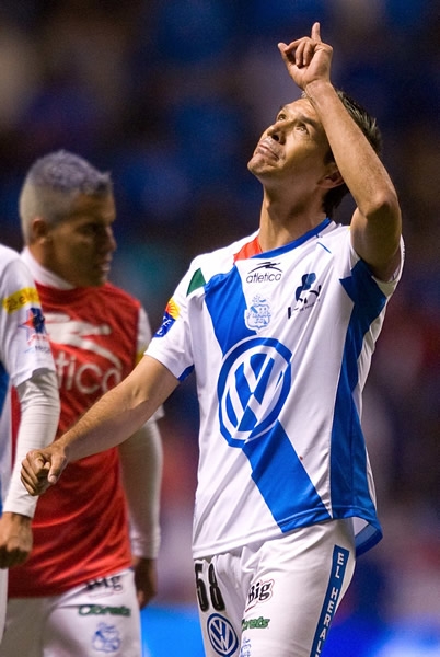Jared celebra su gol