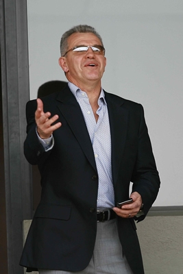 Javier Aguirre de los pocos aficionados.