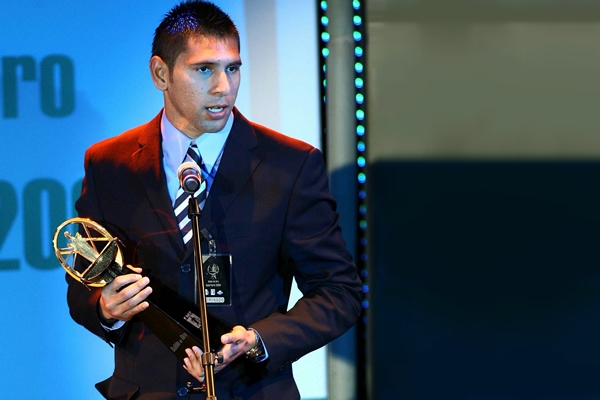 Jona Orozco, el cancerbero Campeón del A09.