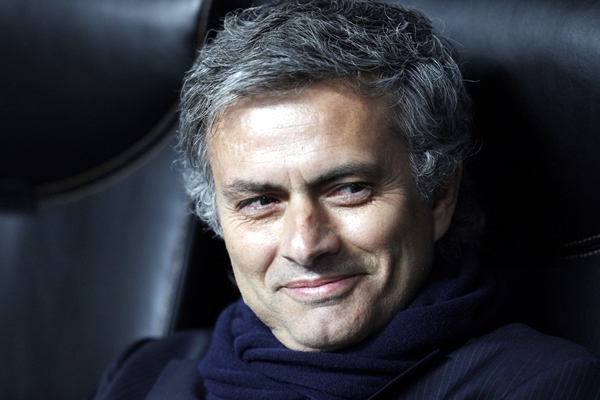 José Mourinho siempre estuvo tranquilo.