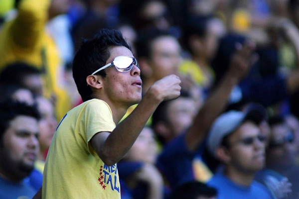 La afición americanista no dejó de apoyar
