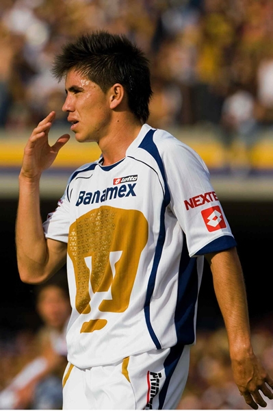 La angustia en la cara de Velarde por no poder anotar