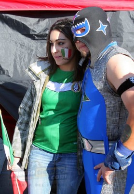 La bella y la bestia.