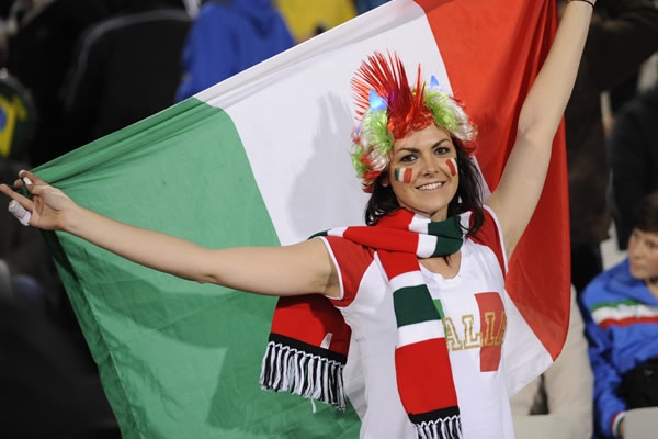 La belleza italiana en Sudáfrica