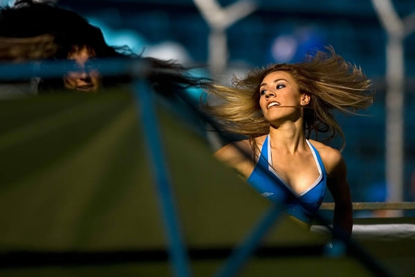 La belleza, presente en el Estadio Azul