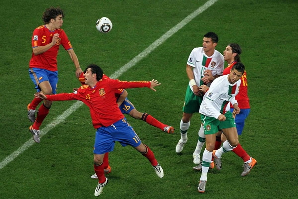 La defensa de España tuvo muchos problemas.