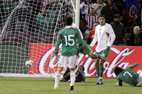 La delantera Tricolor se vio contundente.
