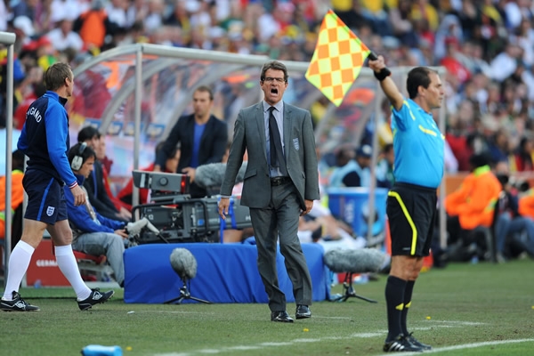 La desesperación de Capello