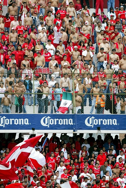 La fiel afición del Toluca