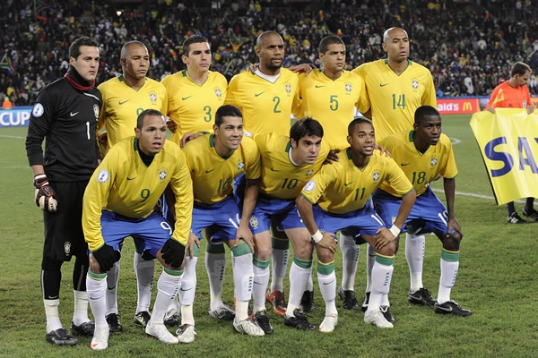 La foto oficial de Brasil.