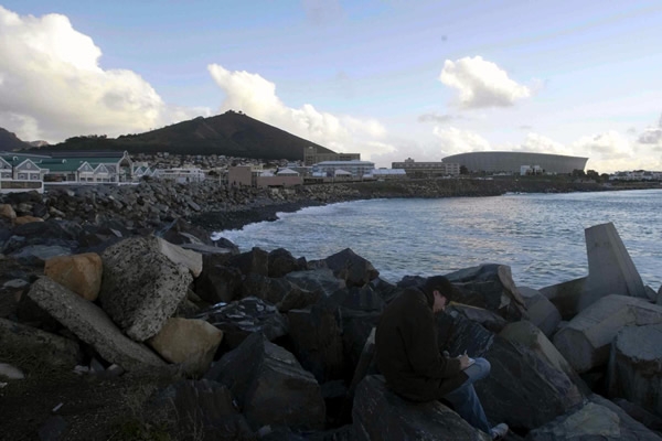 La fuetrza del mar, emula a la del Campeón.