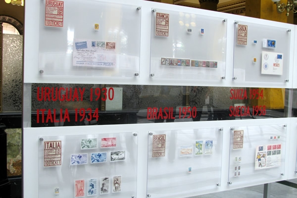 La historia de los Mundiales en estampillas