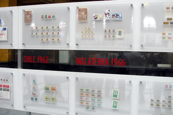 La historia de los Mundiales en estampillas