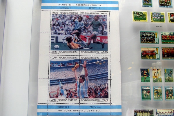 La historia de los Mundiales en estampillas