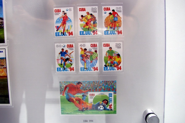 La historia de los Mundiales en estampillas