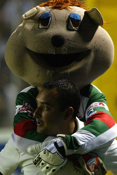 La mascota oficial de los Tuzos
