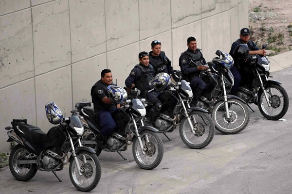 La Policía también estuvo presente