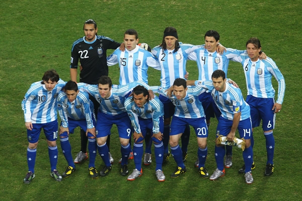 La Selección Argentina buscaba hacer validos los pronósticos.