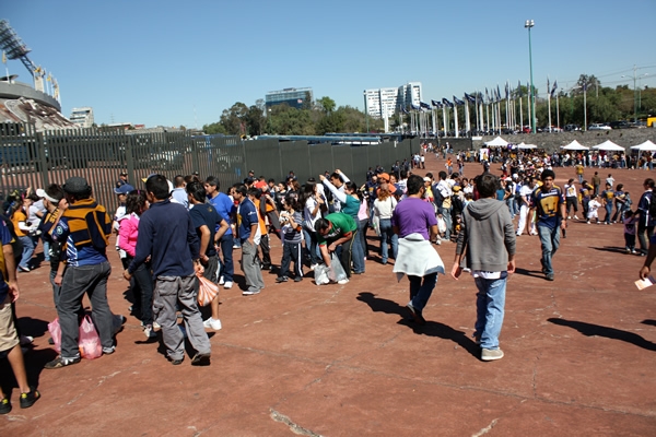 Las acciones de ayuda por parte de la UNAM siempre son en grande.