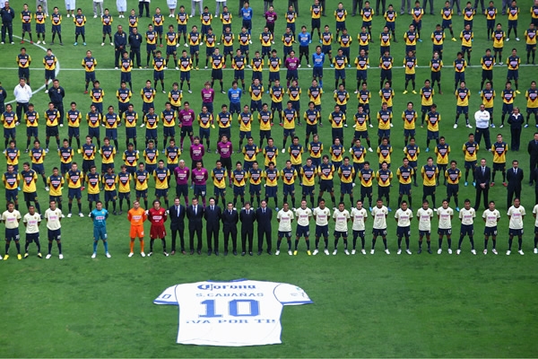 Las Águilas posaron para las cámaras