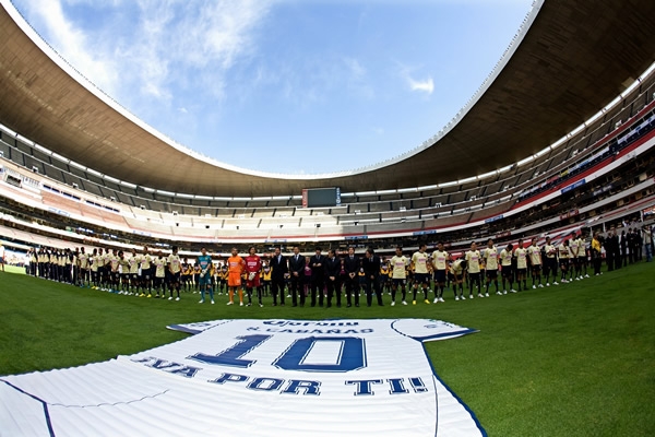 Las Águilas posaron para las cámaras