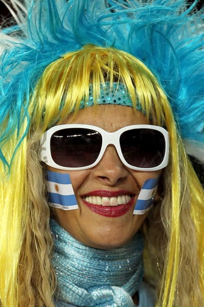 Las argentinas contentas.