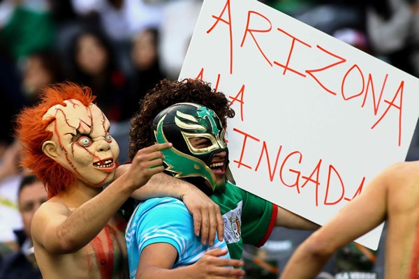 Las protestas contra Arizona no podían hacerse esperar