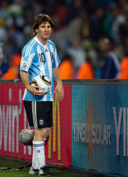 Leo Messi se quedó con las ganas de marcar