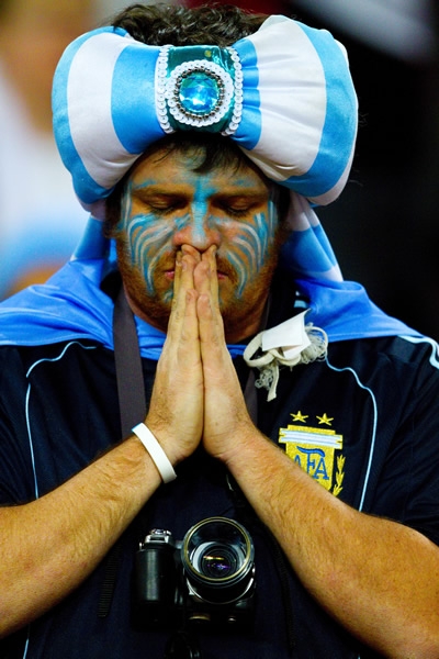 Los argentinos piden por su Selección.