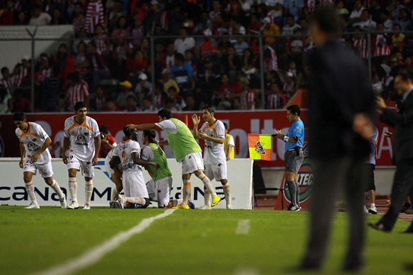 Los chiapanecos festejaron con todo sus goles