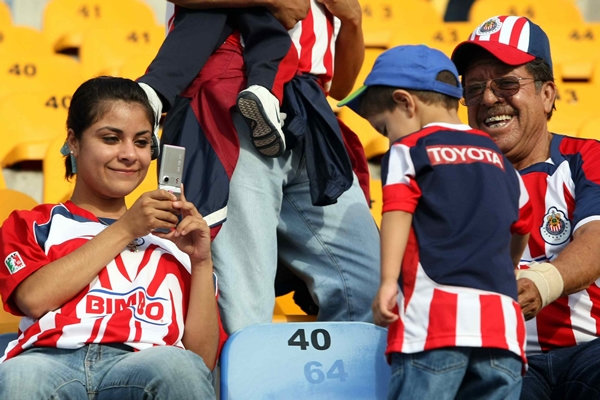 Los de Guadalajara invaden cualquier estadio.
