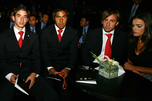 Los de Toluca presentes y elegantes.