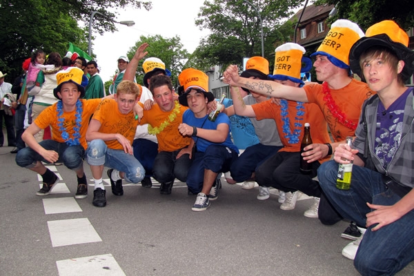 Los holandeses también estaban contentos