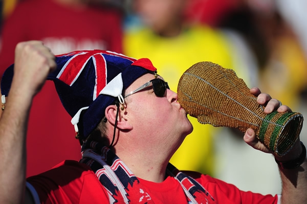 Los ingleses soñaban con la copa.