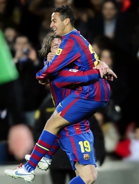 Los jóvenes del Barcelona se hicieron presentes.